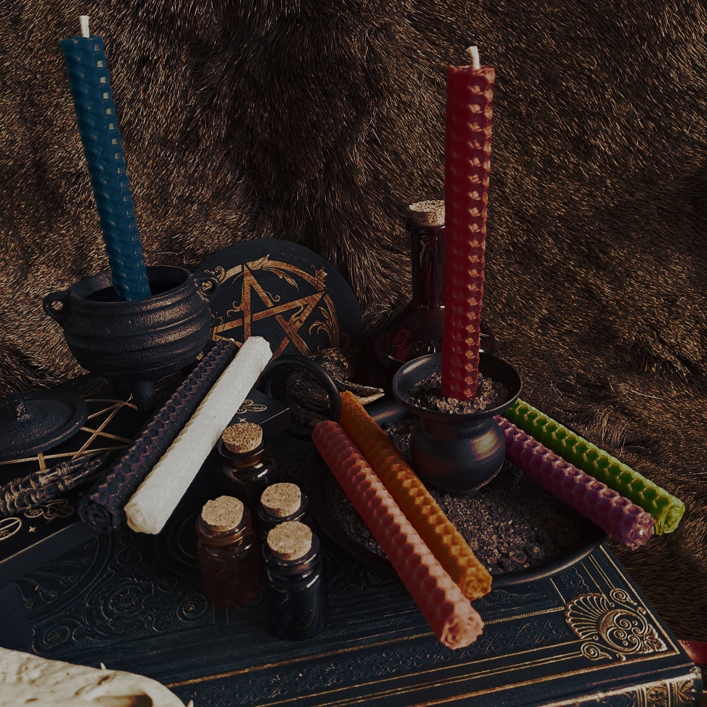 Beeswax Spell Candles