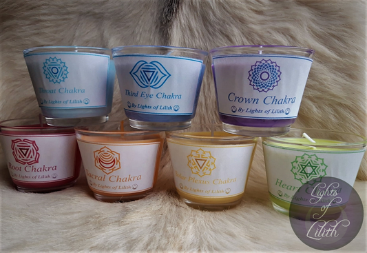 Chakra Scented Candles
