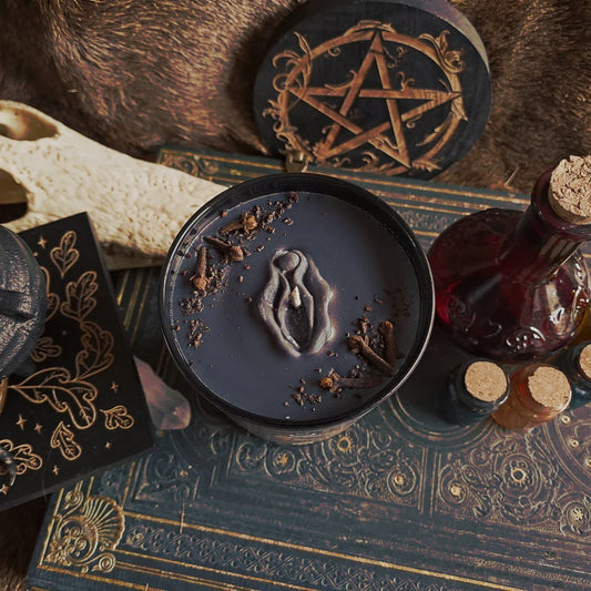 Chaotic Dark Goddess Candle