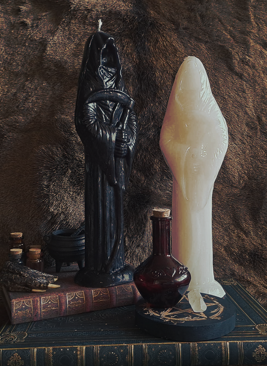 Death Figurine Candle