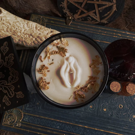 Enchanting Dark Goddess Candle
