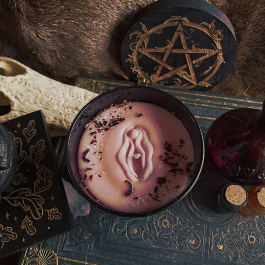 Seductive Dark Goddess Candle