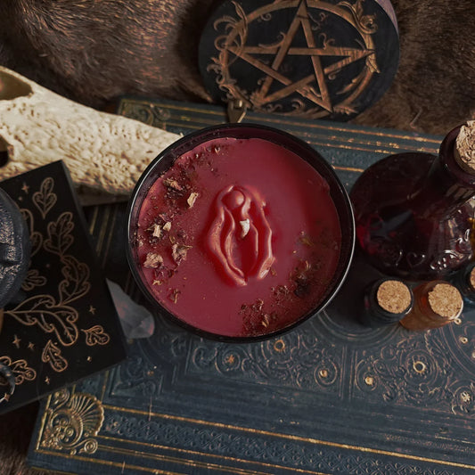 Wild Dark Goddess Candle