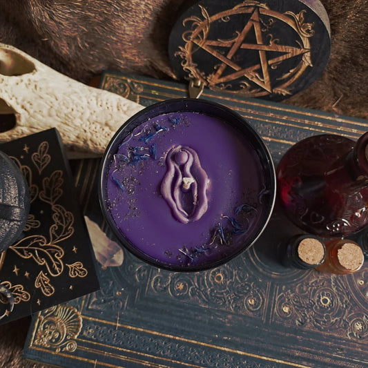 Wise Dark Goddess Candle