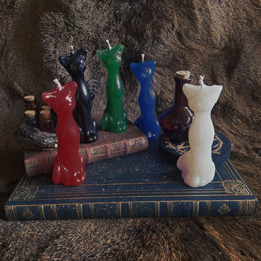 Cat Figurine Candle