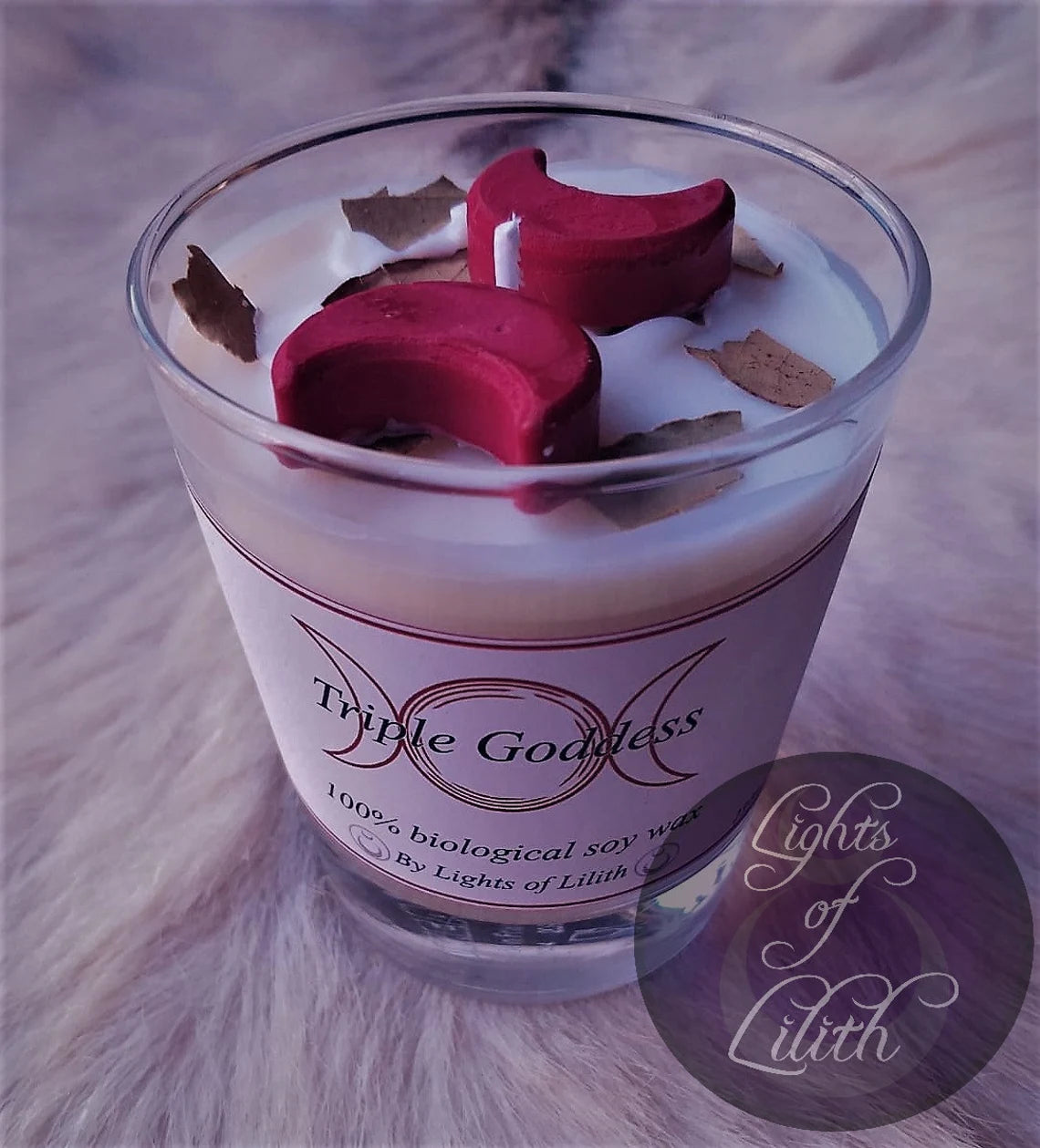 Triple Goddess Candle