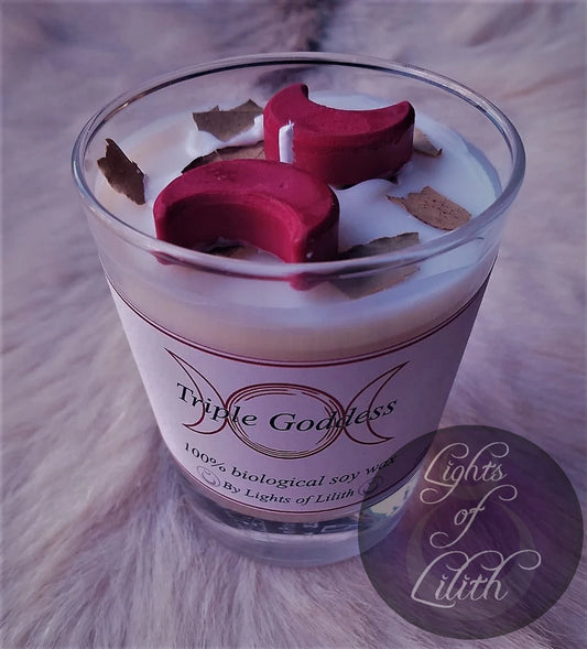 Triple Goddess Candle