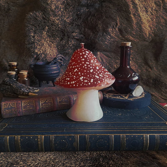 Mushroom Candle