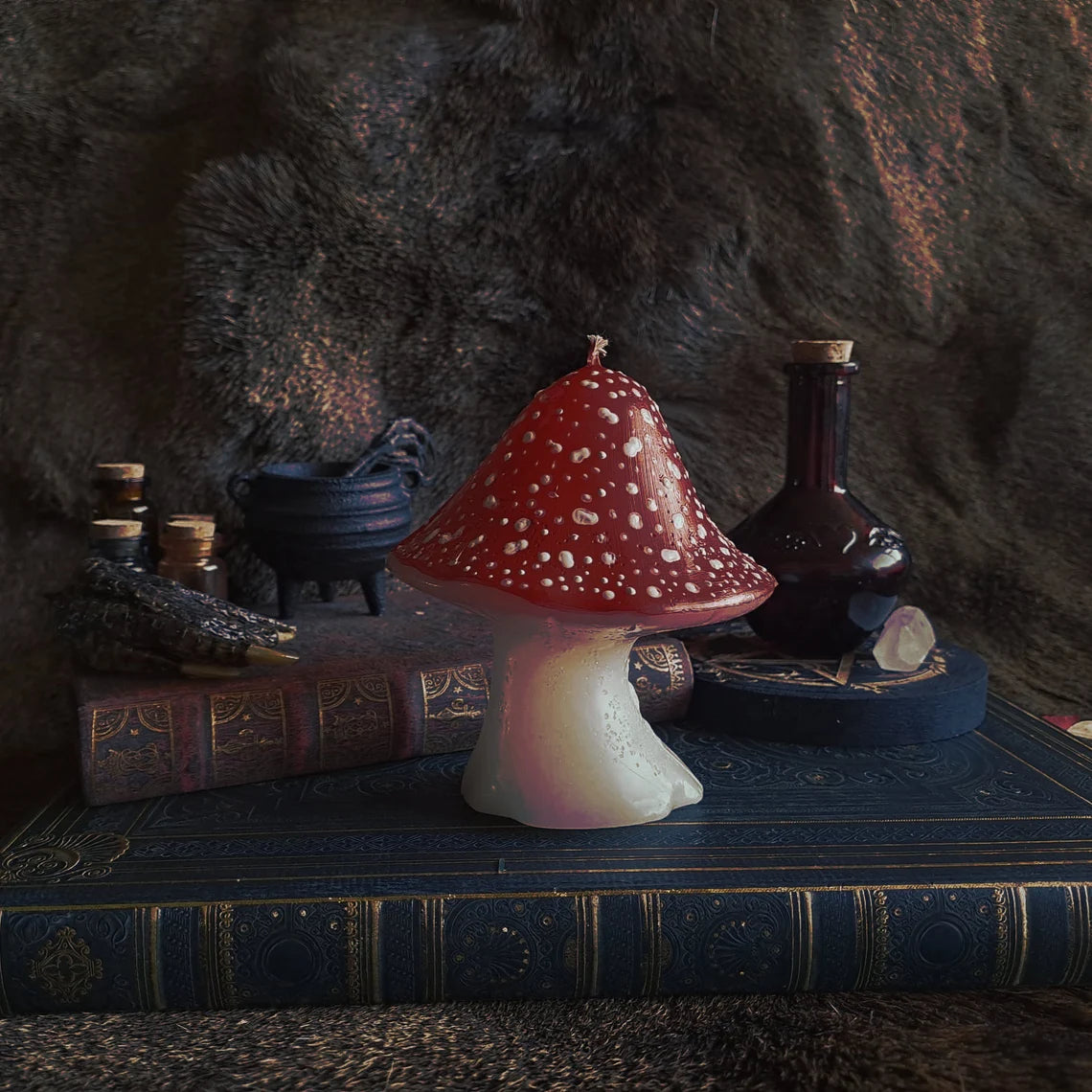 Mushroom Candle