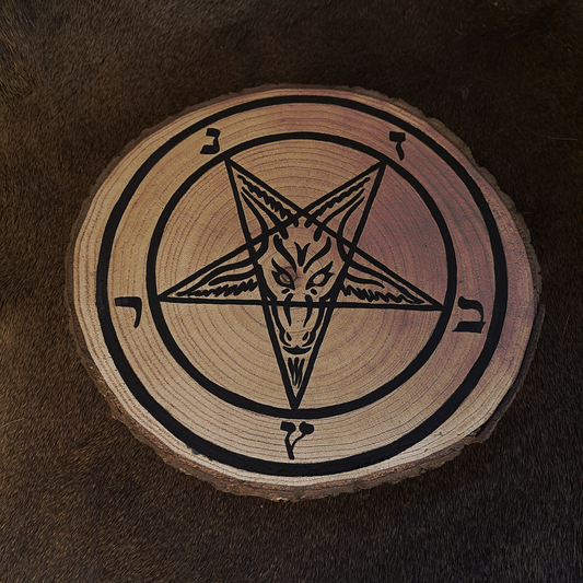 Baphomet Altar Plate