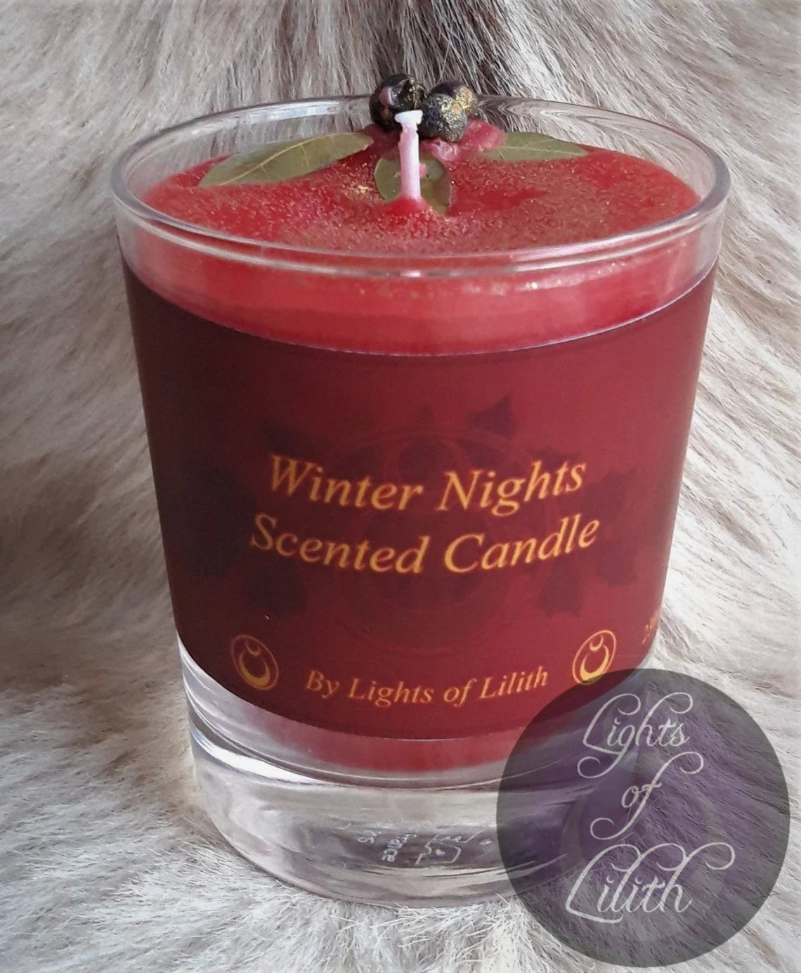 Winter Nights Candle
