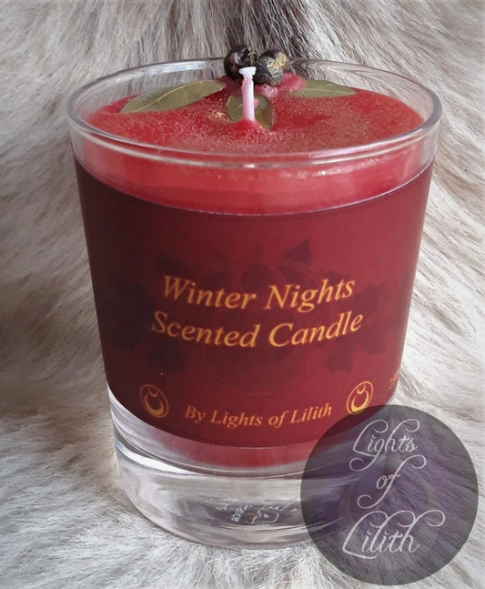 Winter Nights Candle
