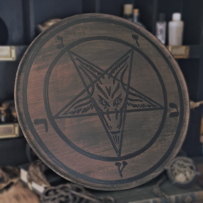 Baphomet Altar Plate
