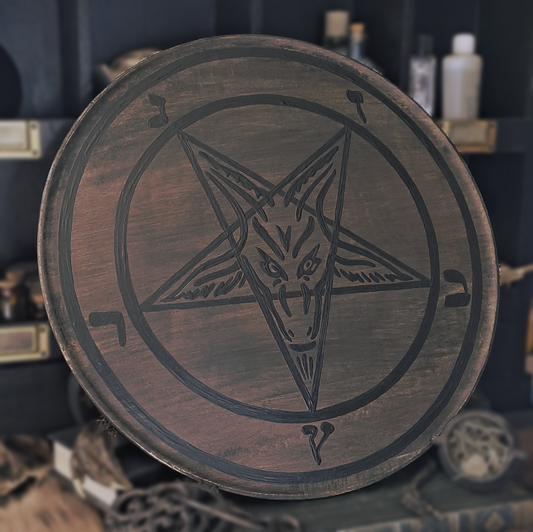 Baphomet Altar Plate