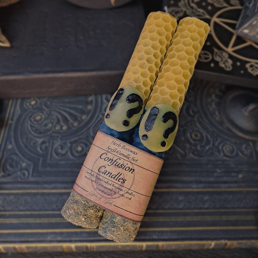 Confusion Beeswax Spell Candles