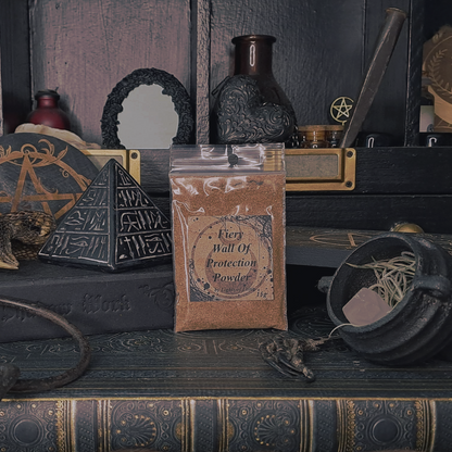 Fiery Wall Of Protection Powder