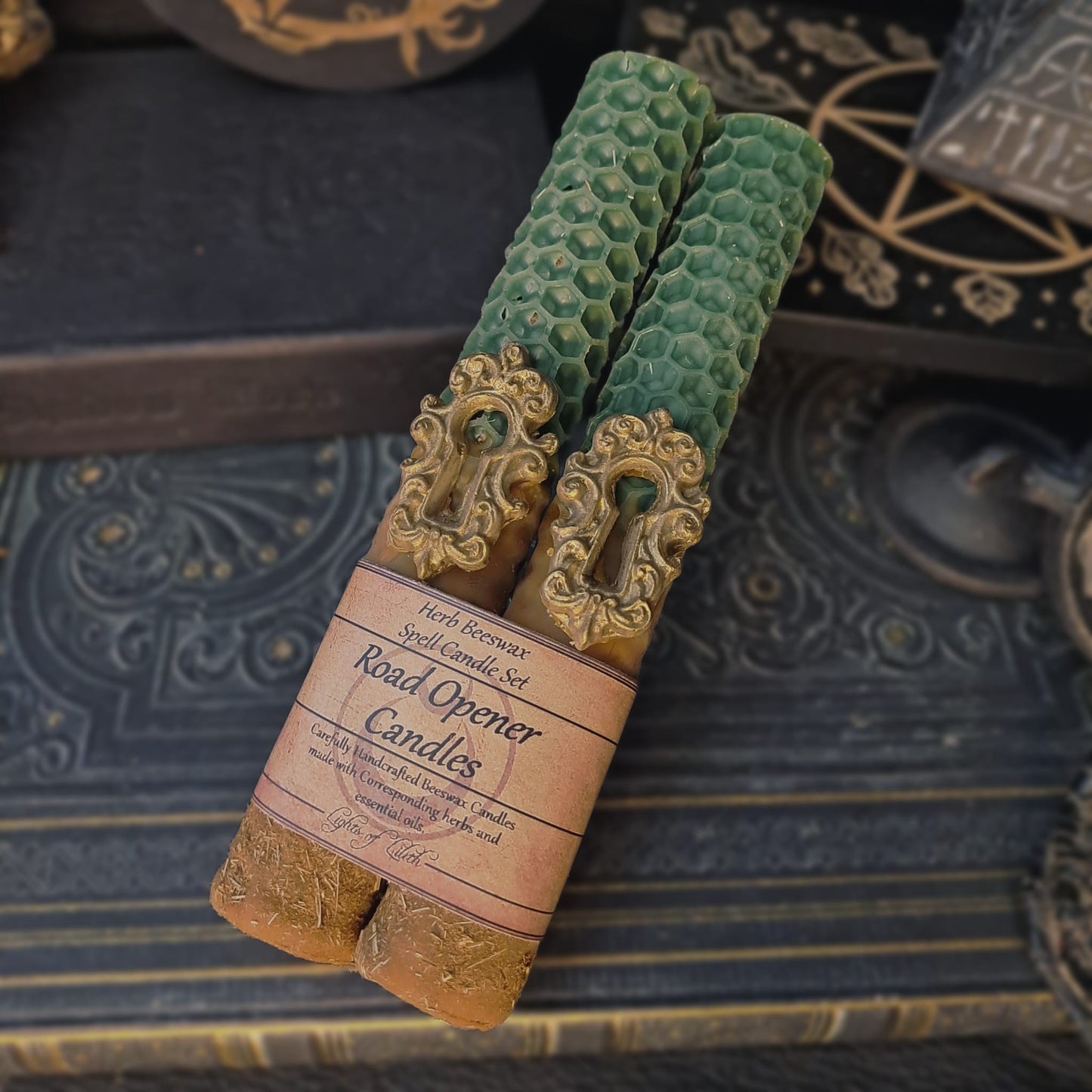 Road Opener Beeswax Spell Candles