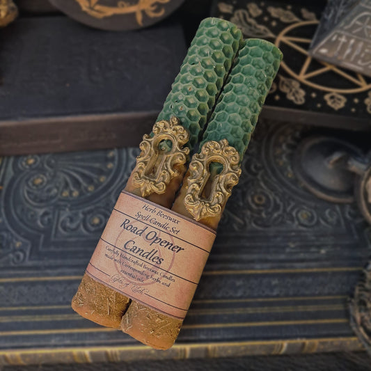 Road Opener Beeswax Spell Candles